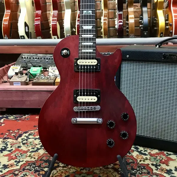 Электрогитара Gibson Les Paul LPJ 120th Anniversary HH Cherry Satin USA 2014