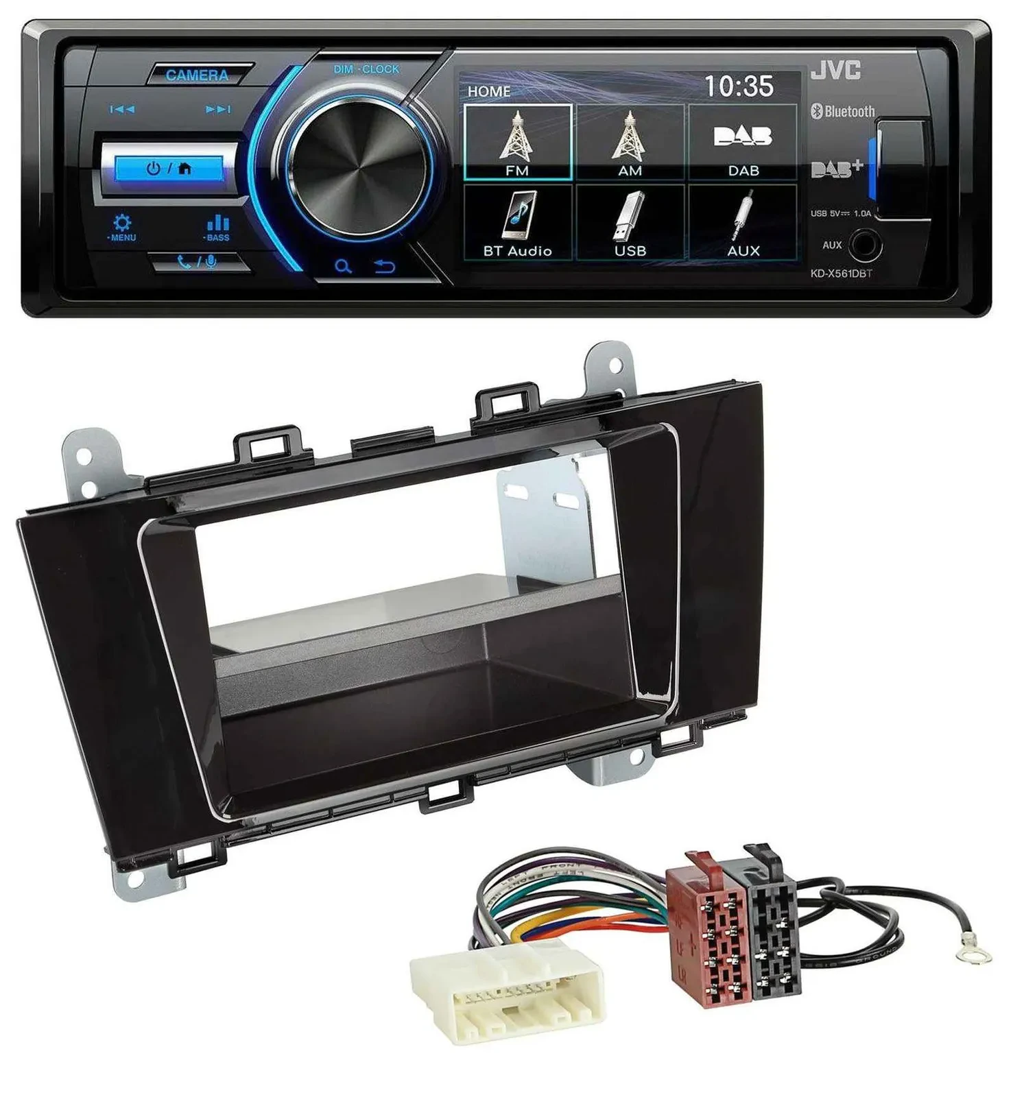 JVC Bluetooth MP3 USB DAB Autoradio für Subaru Outback (ab 2015)