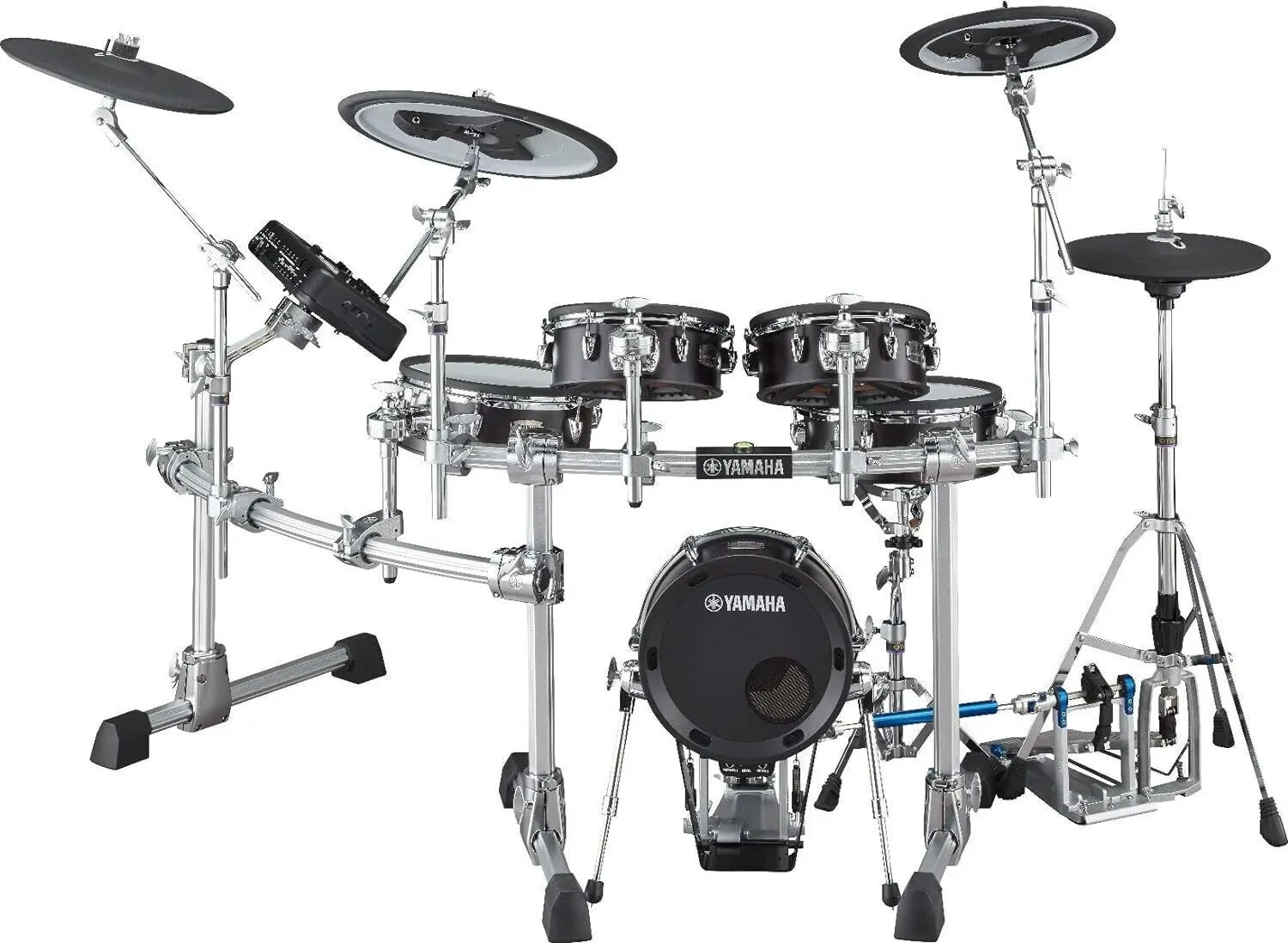 Yamaha DTX10K-X Electronic Drum Kit with TCS Pads Black Forest