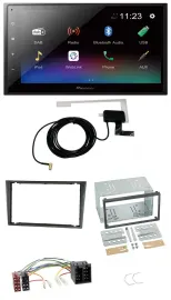 Pioneer DAB MP3 Bluetooth 2DIN USB Autoradio für Opel Combo C Corsa C Tigra Meri