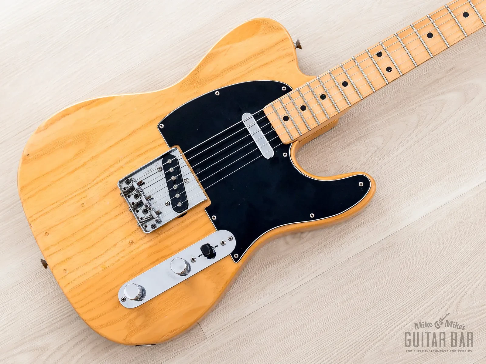 1977 Fender Telecaster Vintage Guitar Natural w/ Case