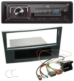 Автомагнитола для Opel Corsa D JBL SD/AUX/USB/Bluetooth, MP3, цвет черный