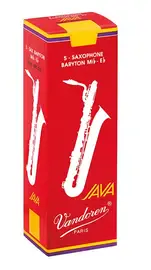 Трость для саксофона баритон Vandoren  JAVA RED CUT SR3425R