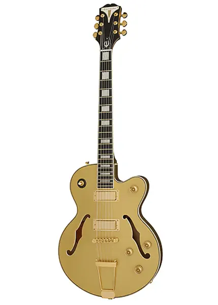 Электрогитара полуакустическая Epiphone Uptown Kat ES Topaz Gold Metallic