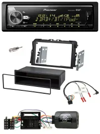 Pioneer Bluetooth USB DAB Lenkrad Autoradio für Opel Vivaro Combi Kasten 2011-20