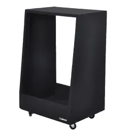 Odyssey CRS14USS162232W 14U Carpeted Studio Rack with Wheels MKII idjnow
