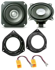 Pioneer 10cm 110Watt Lautsprecher für Fiat 500 Bravo Punto Ablage Tür Front Heck