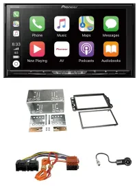 Pioneer 2DIN MP3 USB DAB DVD Bluetooth Autoradio für Cadillac BLS (2006-2010)