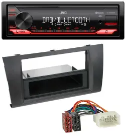 JVC Bluetooth USB DAB MP3 Autoradio für Suzuki Swift (2006-2010)