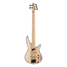 Бас-гитара Ibanez SR Premium 5 String Electric Bass w Bag Natural