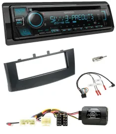 Kenwood Bluetooth USB CD Lenkrad DAB Autoradio für Mitsubishi Colt 2008-2012