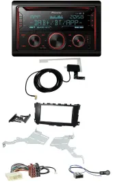 Pioneer 2DIN MP3 DAB USB CD Bluetooth Autoradio für Nissan Altima 2013-2018