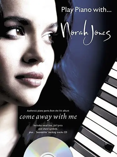 Ноты MusicSales PLAY PIANO WITH NORAH JONES PIANO VOCAL GUITAR BOOK/CD