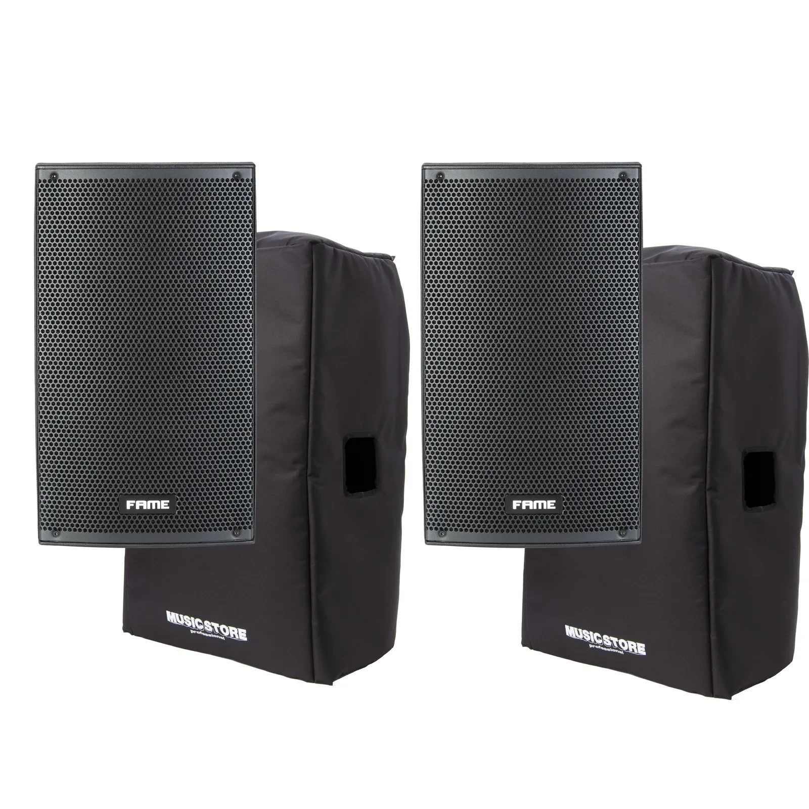 Audio Challenger 10A DSP Aktiv Lautsprecher Set 2x 10" Tieftöner 1" Hochtöner