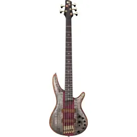 Бас-гитара Ibanez Premium SR5CMDX Black Ice Low Gloss