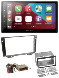 Pioneer USB MP3 DAB 2DIN Bluetooth Autoradio für Land Rover Freelander 2004-2006