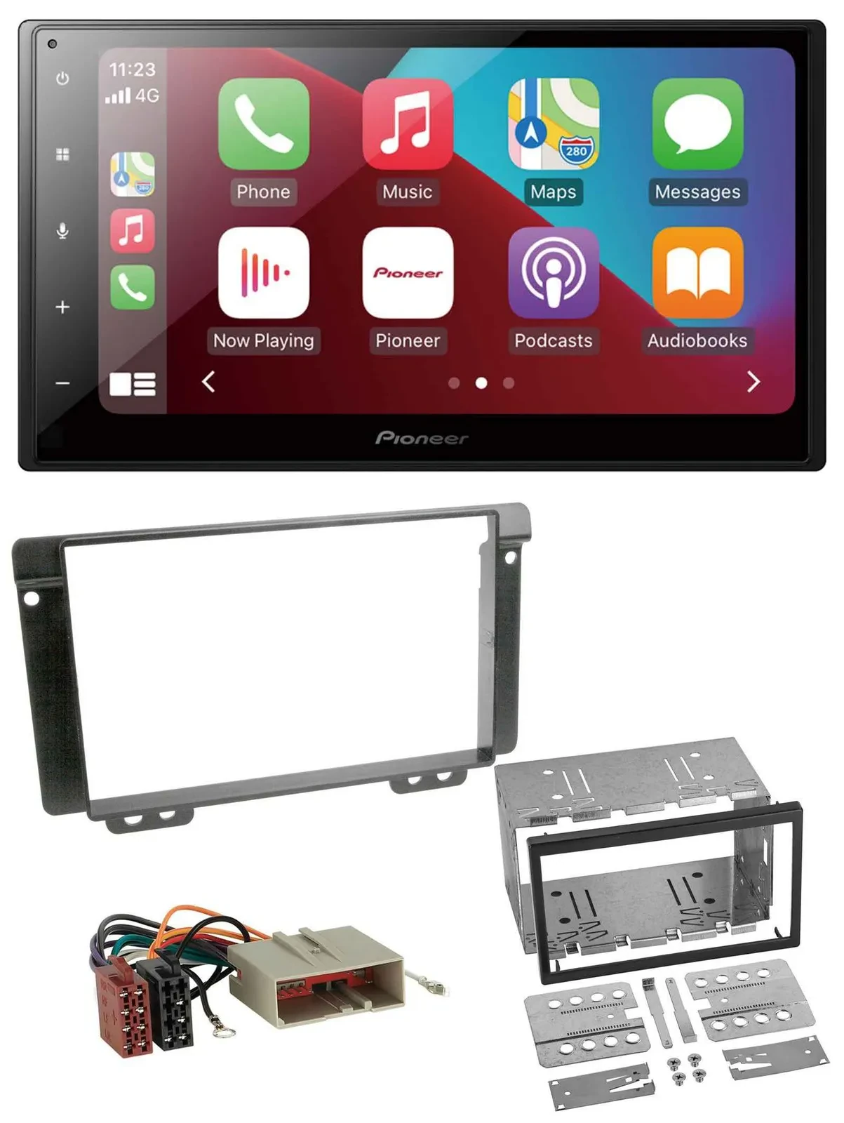 Pioneer USB MP3 DAB 2DIN Bluetooth Autoradio für Land Rover Freelander 2004-2006