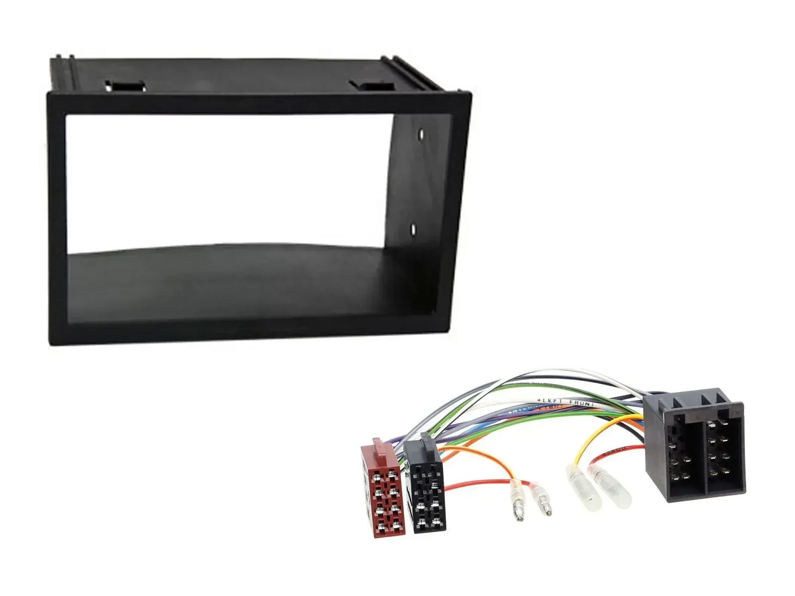 Radioeinbauset Doppel DIN Autoradio für VW Golf 4 Polo T4 Fox Passat ISO