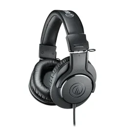 Audio-Technica ATH-M20x WH | Closed Back Over Ear Professional Monitor Headphone