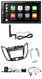Pioneer USB 2DIN Bluetooth DAB Lenkrad Autoradio für Ford C-Max Kuga Klavierlack