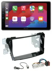 Pioneer MP3 USB DAB Bluetooth 2DIN Autoradio für Hyundai i40 VF ab 11 Klavierlac
