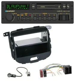 Blaupunkt USB DAB Bluetooth MP3 Autoradio für Hyundai i10 2008-2013 Rubber Touch
