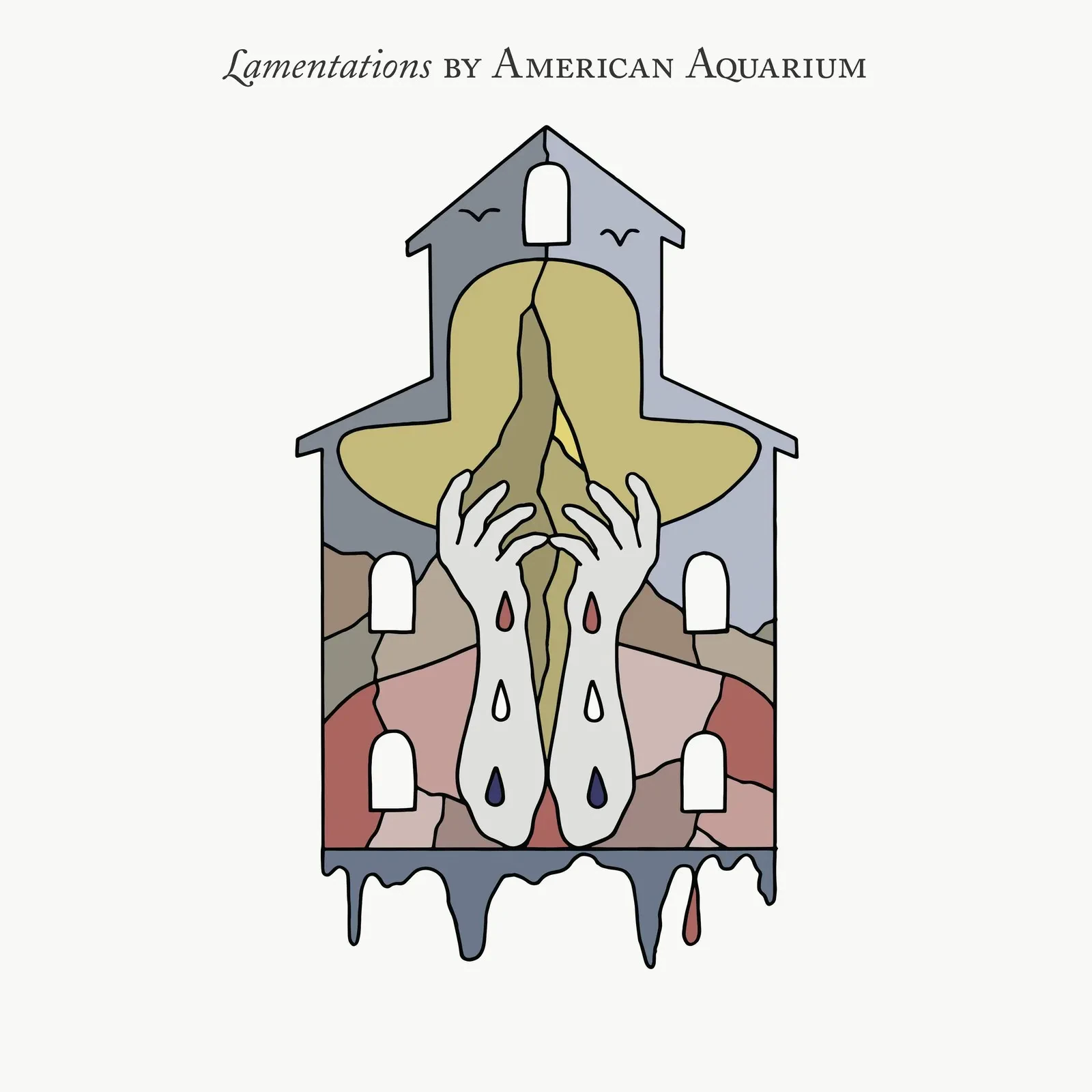 Виниловая пластинка American Aquarium - Lamentations [Denim Colored Vinyl] NEW Vinyl