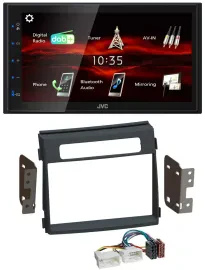 JVC USB Bluetooth MP3 DAB 2DIN Autoradio für Kia Soul AM Facelift 11-14