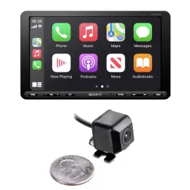 Sony XAV-AX8100 Receiver w/ 50% Off NVX XCADJ1 Backup Cam