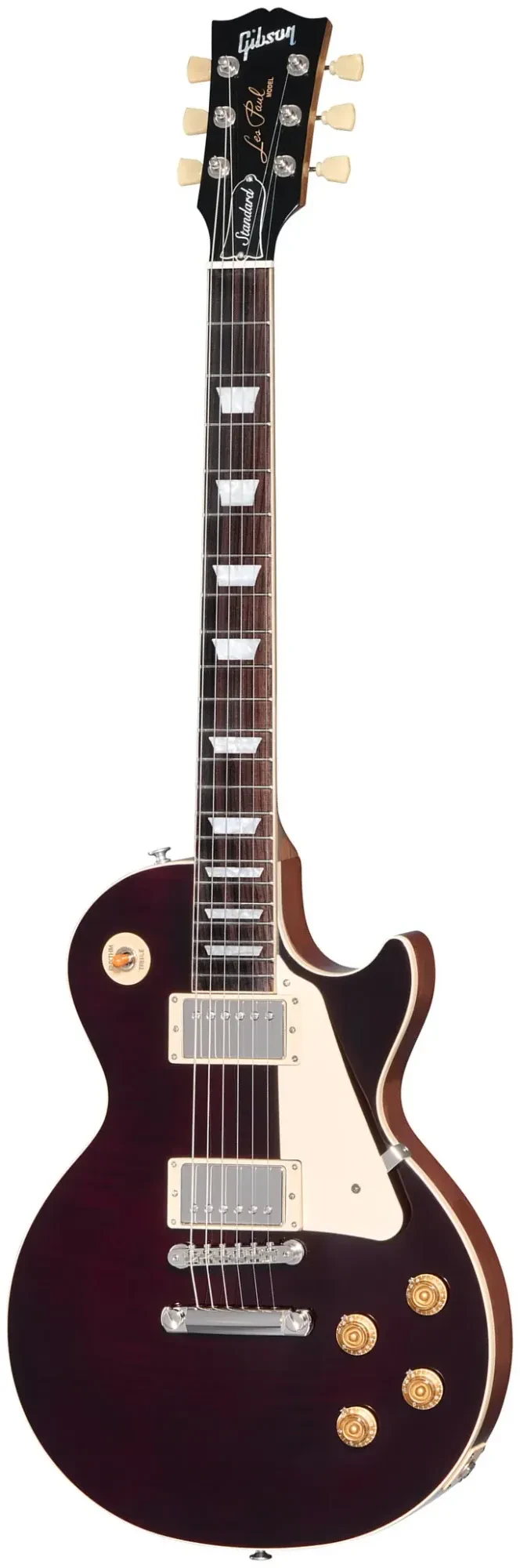 Электрогитара Gibson Les Paul Standard 50s Figured Top Translucent Oxblood