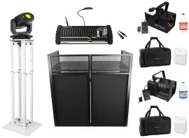 Комплект светового оборудования American DJ Hydro Profile+ROCKFORCE W4+RTP32W+RFJG-6