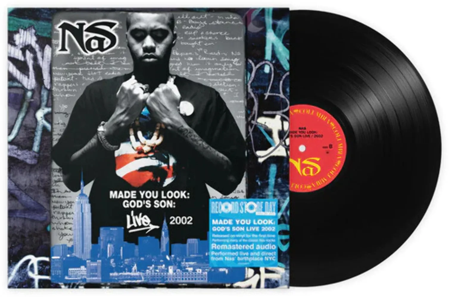 Nas - Made You Look: God's Son Live 2002 RSD 2023 NEW Sealed
