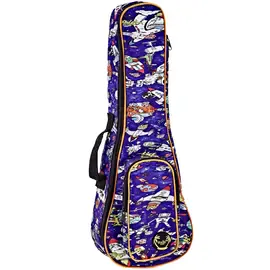 Чехол для укулеле Ortega KUB-SP-CC Keiki Concert Ukulele Bag Spaceman