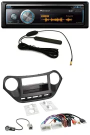 Pioneer CD USB Bluetooth DAB MP3 Autoradio für Hyundai i10 (ab 2013) AUX USB