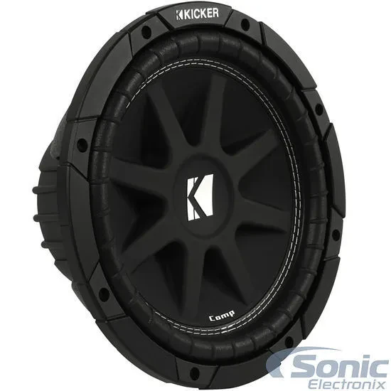 Kicker Comp Series 10" 4 Ohm Car Audio Subwoofer/ 300W Peak / 150W RMS | 43C104