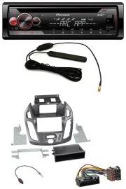 Pioneer CD USB AUX DAB MP3 Autoradio für Ford Transit Connect 12-18 Display Pega