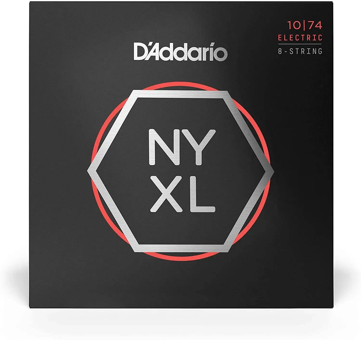 Струны для электрогитары D'Addario NYXL1074 Light Top Heavy Bottom 10-74