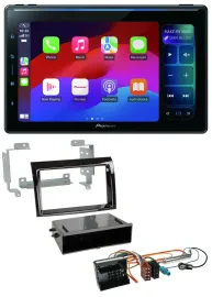 Автомагнитола Pioneer Bluetooth DAB USB MP3 для Citroen Jumper 2006–2011, Quadlock, черный глянец