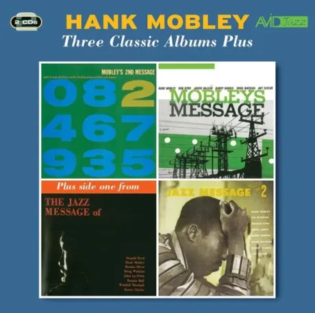 HANK MOBLEY - Message/ Message 2/ Jazz Message/  Jazz Message 2 (2CD)