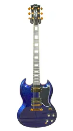 Электрогитара GIBSON Custom M2M SG Custom синий (Brunswick Blue)