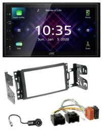 JVC DAB 2DIN MP3 Bluetooth USB Autoradio für Chevrolet Corvette Uplander 05-13