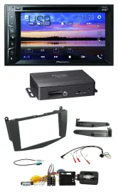 Pioneer 2DIN TMC DAB Lenkrad USB Bluetooth Navigation für Mercedes C-Klasse 07-1