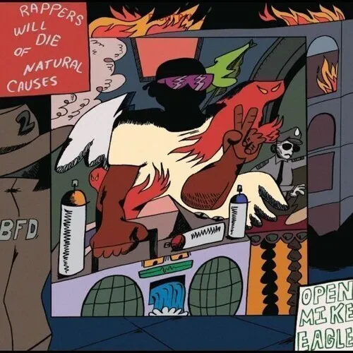 Виниловая пластинка Open Mike Eagle - Rappers Will Die Of Natural Causes [New Vinyl LP] Colored Viny