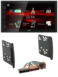JVC USB Bluetooth MP3 DAB 2DIN Autoradio für Ford Cougar Fiesta Focus Galaxy Mon