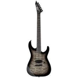 Электрогитара LTD M-1001NT Quilted Maple Charcoal Burst