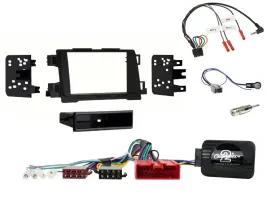 Einbauset Lenkradadapter DIN Autoradio für Mazda 6 2013-2015 schwarz