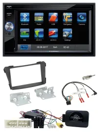 Blaupunkt 2DIN Bluetooth TMC USB Lenkrad SD Navigation für Hyundai i40 VF ab 16