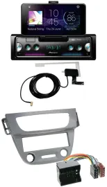 Автомагнитола Pioneer для Renault Megane 3 (2009–2014) DAB, Bluetooth, MP3, USB, Quadlock, серый
