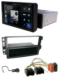 Pioneer DAB MP3 Bluetooth USB Autoradio für Chevrolet Aveo Epica Captiva 06-11