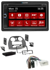 Blaupunkt Bluetooth DAB 2DIN USB DVD MP3 Autoradio für Mitsubishi Eclipse 4G 05-